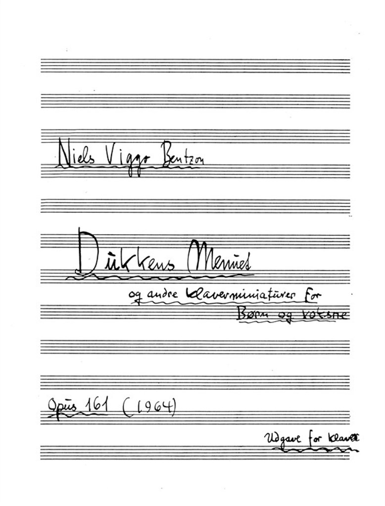 Dukkens Menuet Op. 161